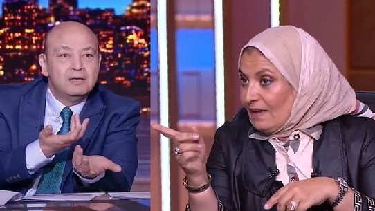 هبة قطب وعمرو أديب