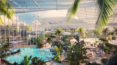 Therme أكبر مدينة مائية 