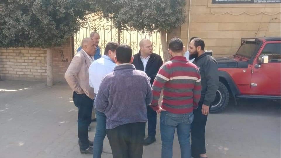 جولة نائب محافظ الجيزة 