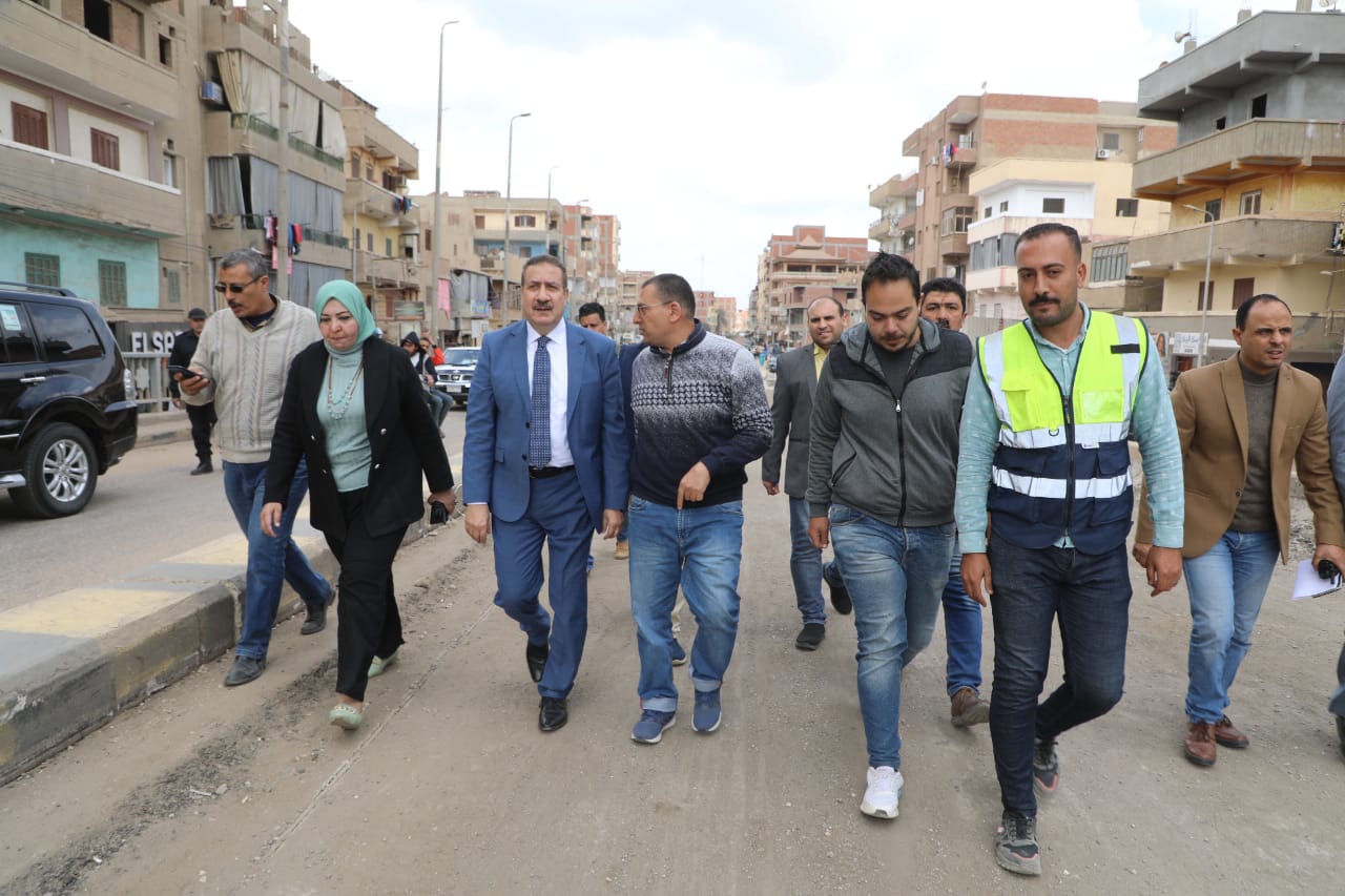 جولة محافظ المنوفية