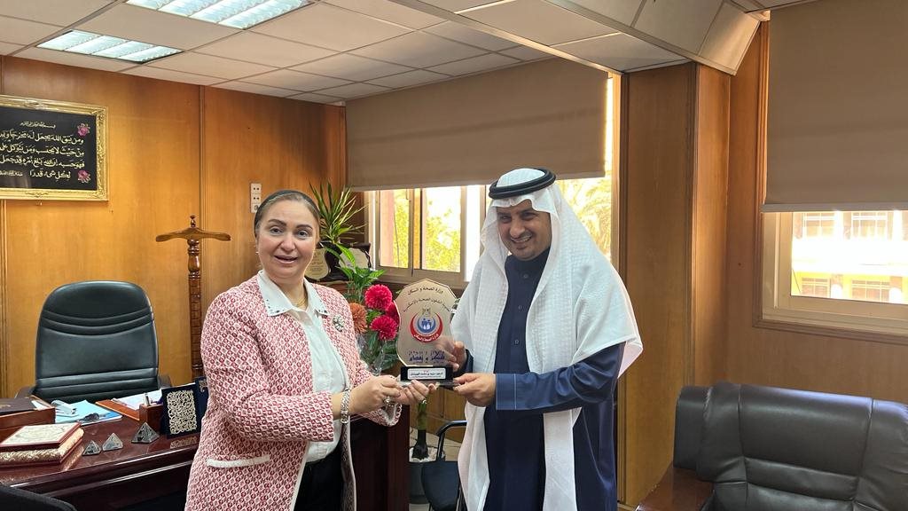 القنصل السعودي بمديرية الصحة بالإسكندرية