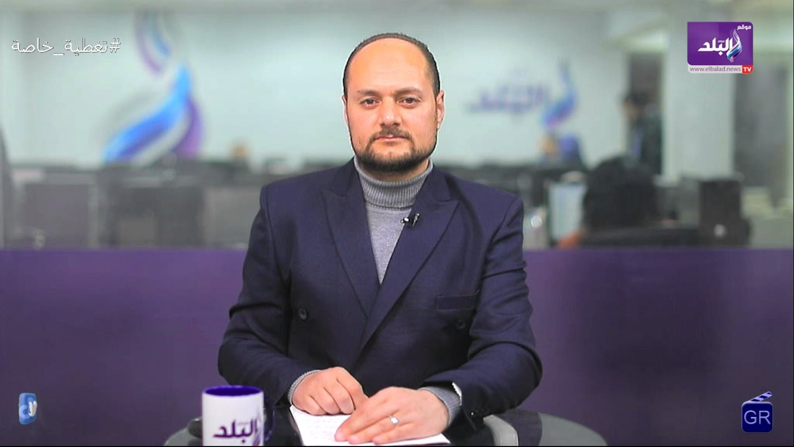 مذيع موقع صدى البلد أحمد زهران