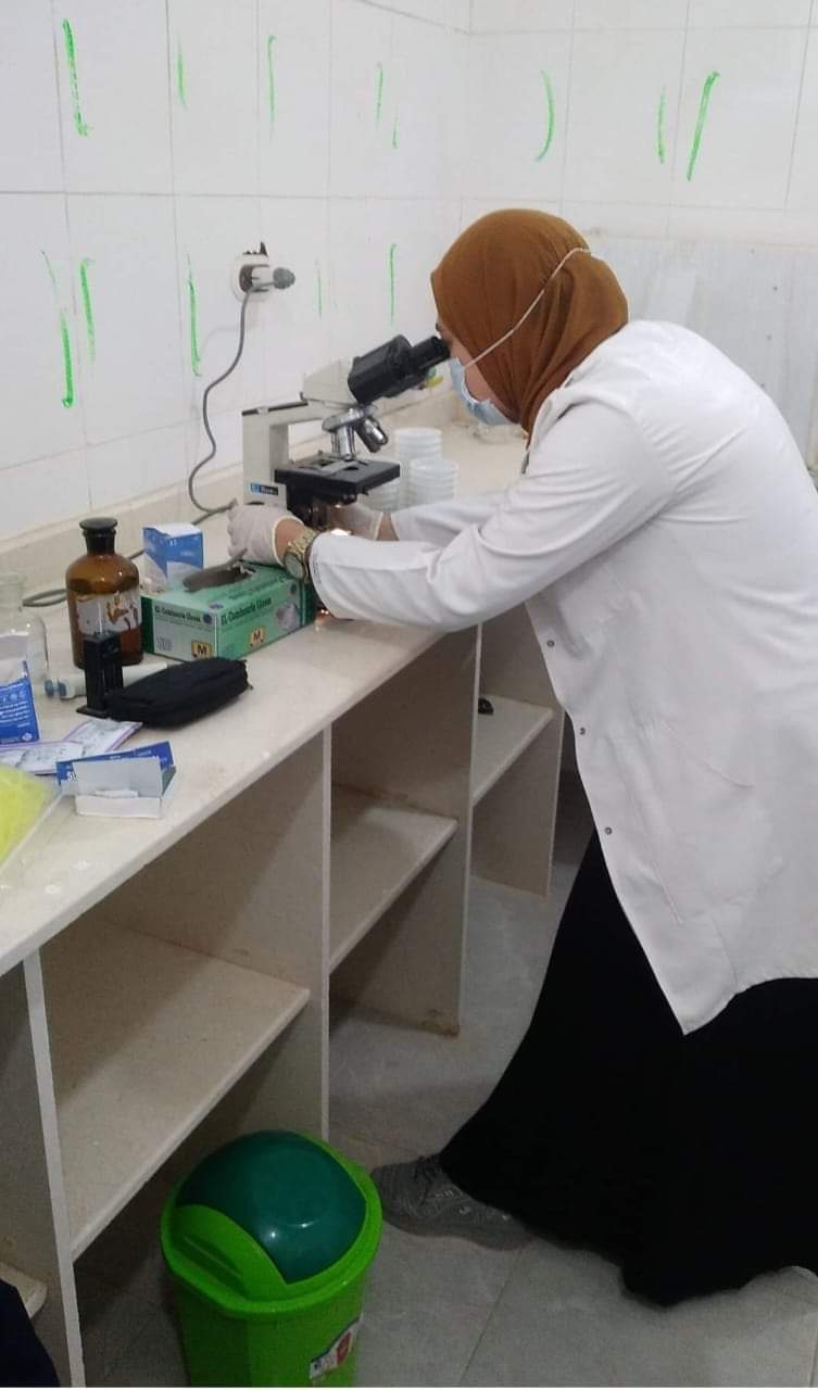 خدمات القافلة الطبية لإجراء التحاليل الطبية 