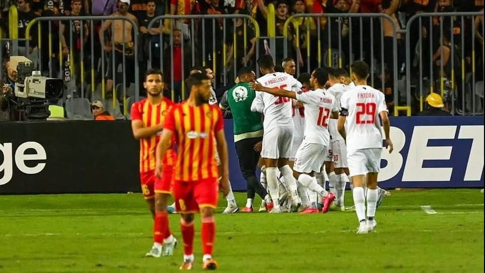 مباراة الزمالك والترجي 