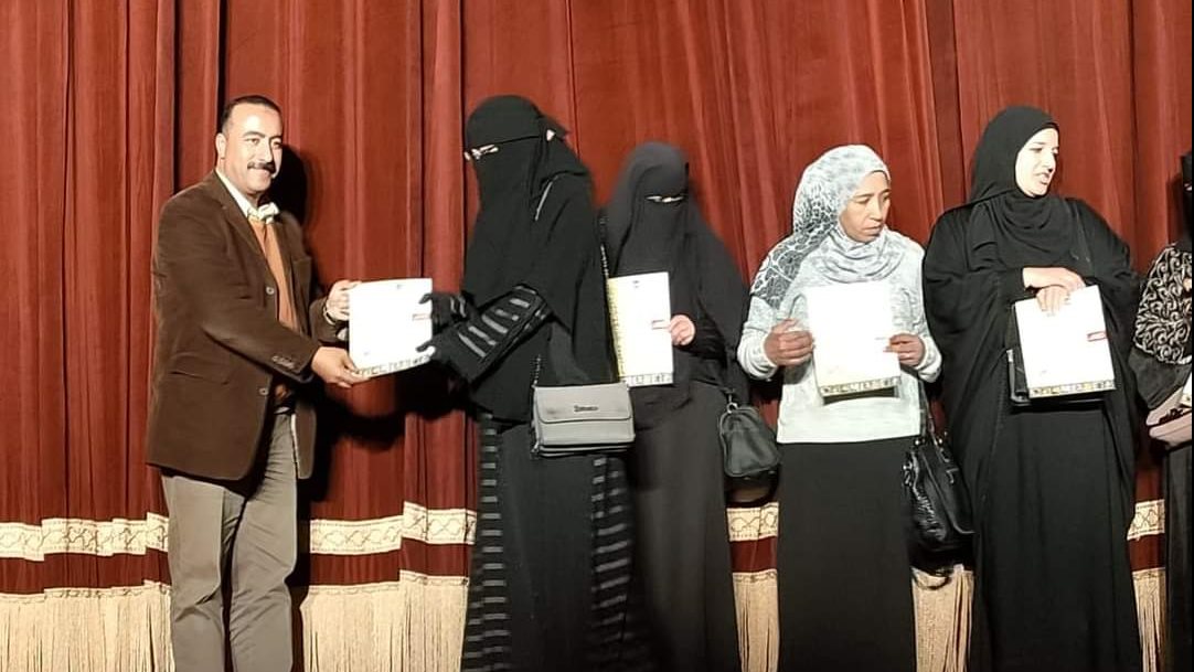 تكريم زوجات الشهداء بسيناء