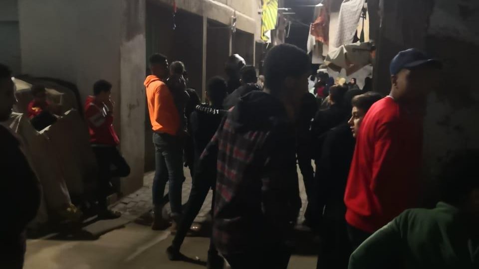 صورة من موقع الحادث 