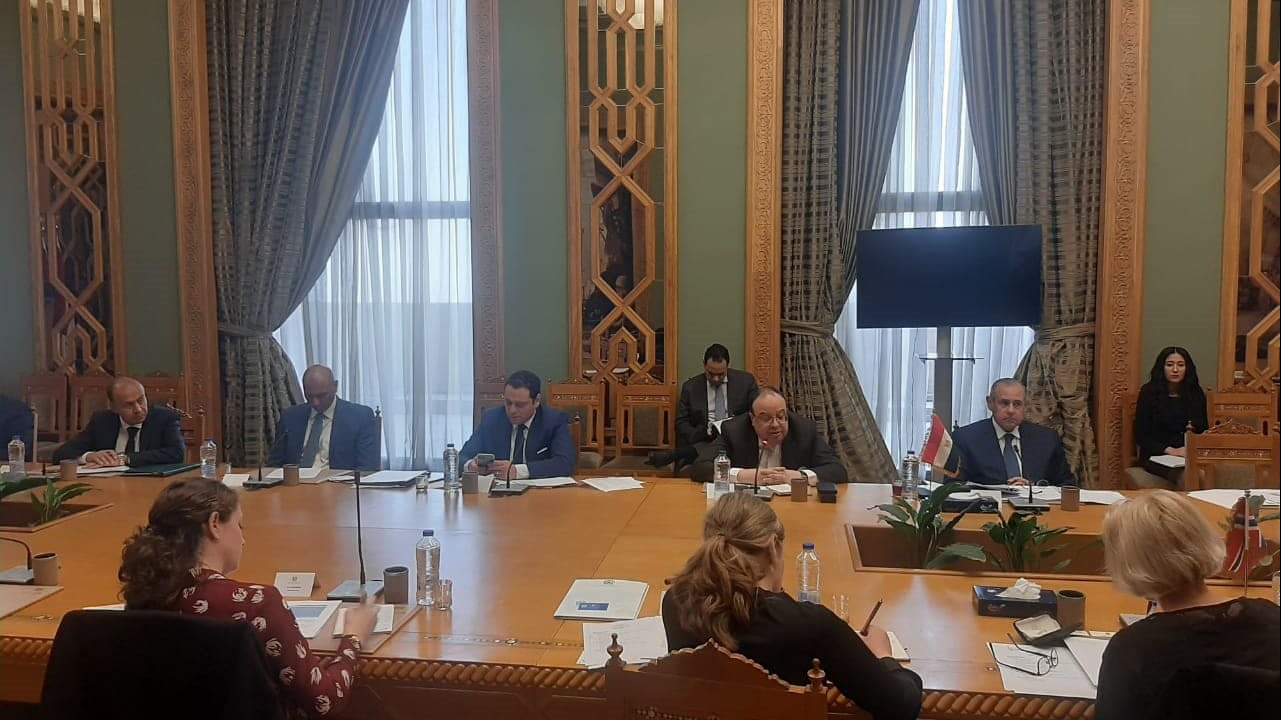جولة المشاورات السياسية الأولى بين مصر والنرويج