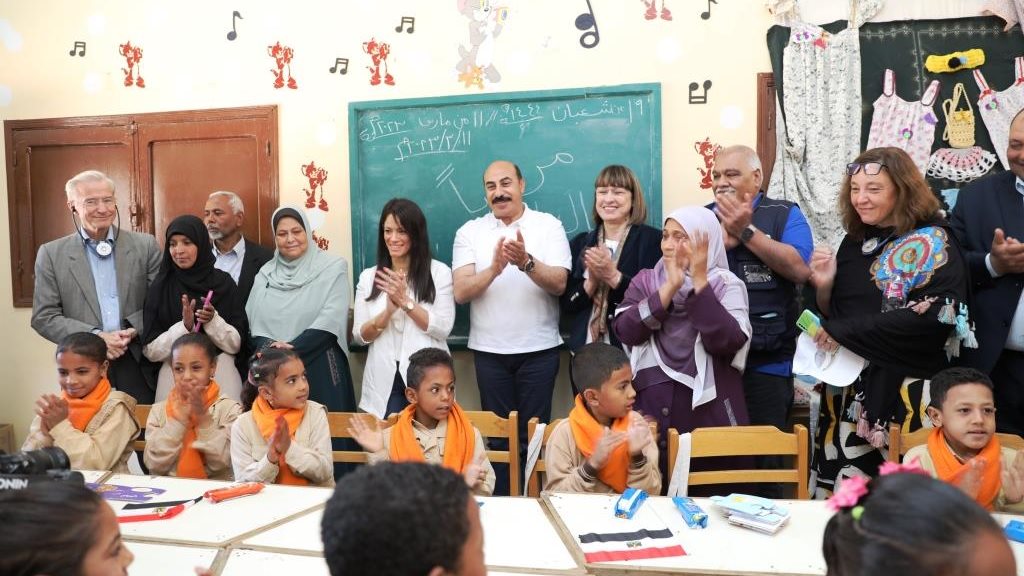 زيارة وزيرة التعاون الدولى لاسوان