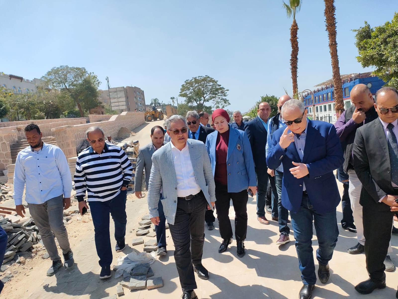 وفد محلية النواب بالأقصر