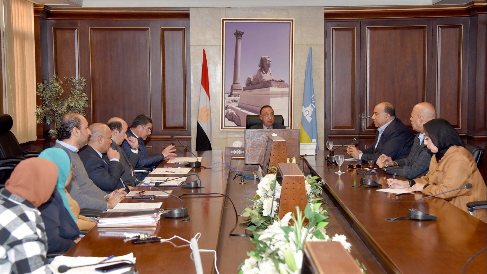 محافظ الاسكندرية يلتقي برئيس نادي الاتحاد