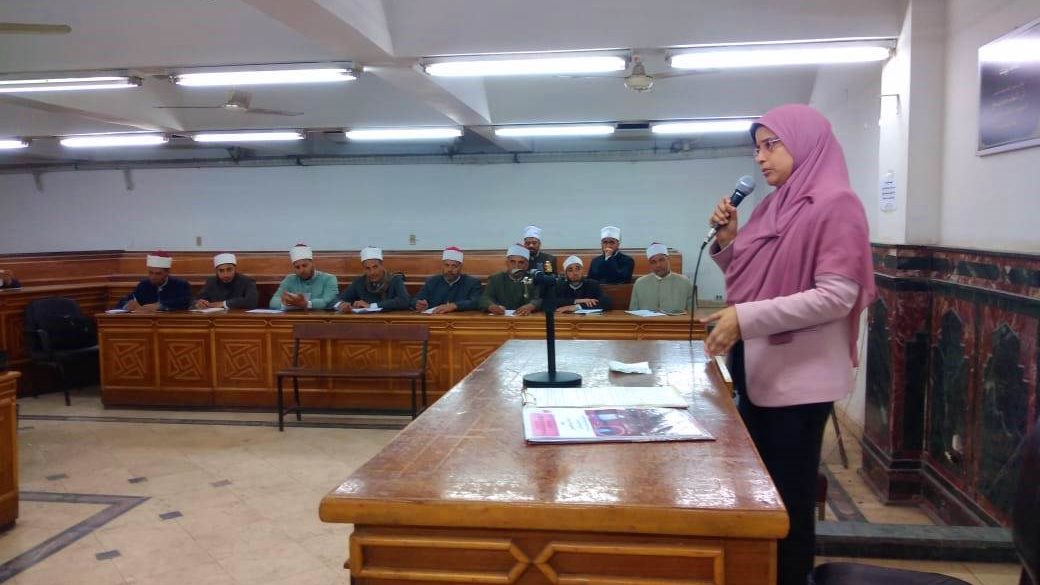 الدورة التثقيفية بمسجد النور
