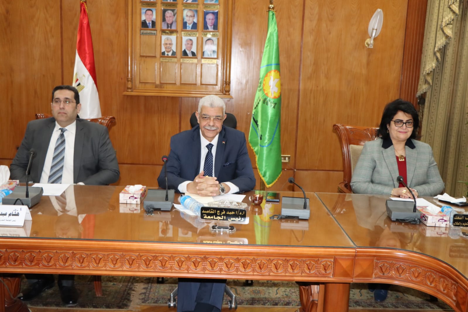 رئيس جامعة المنوفية 