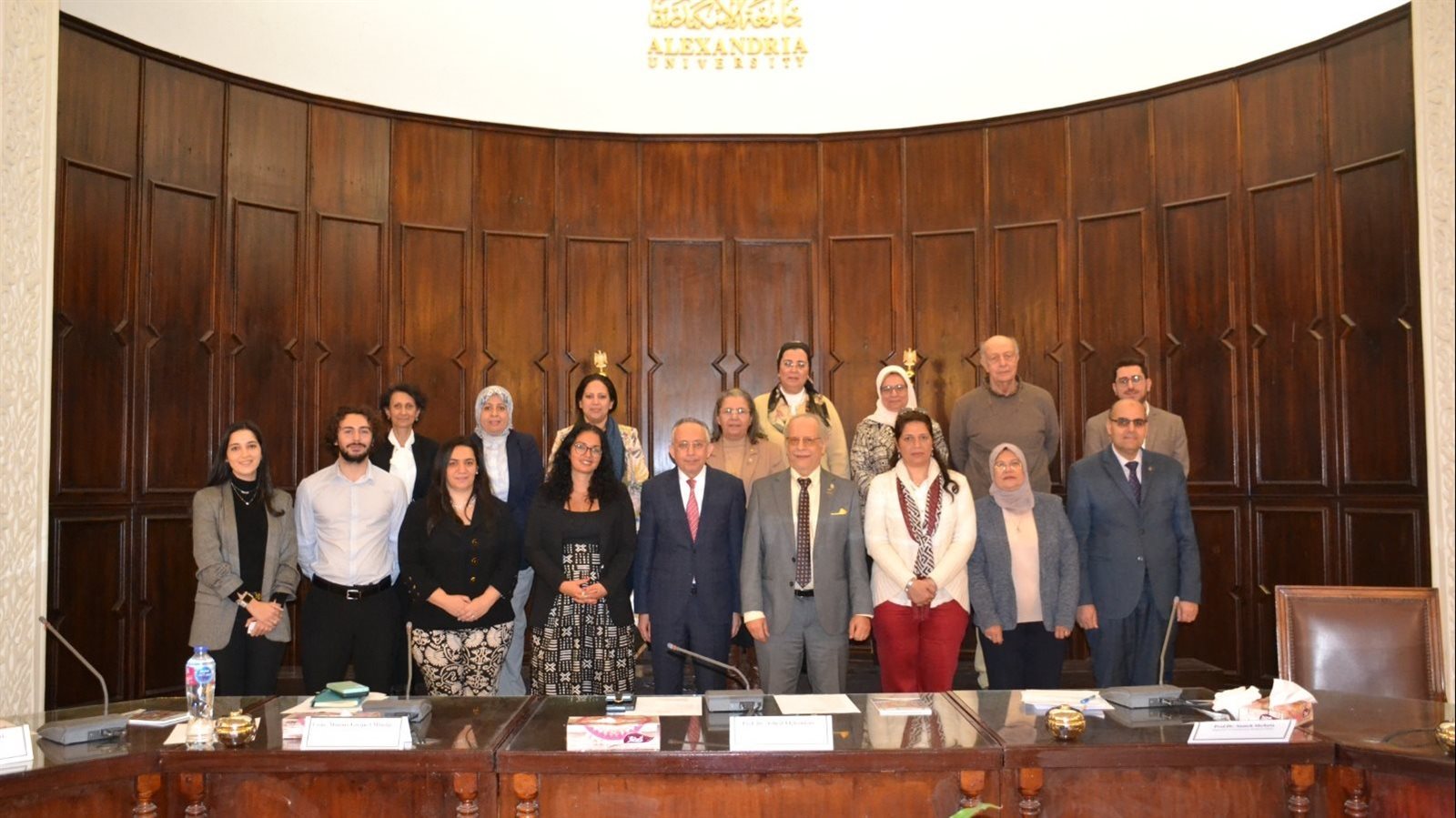 جامعة الإسكندرية تستقبل وفدا فرنسيا