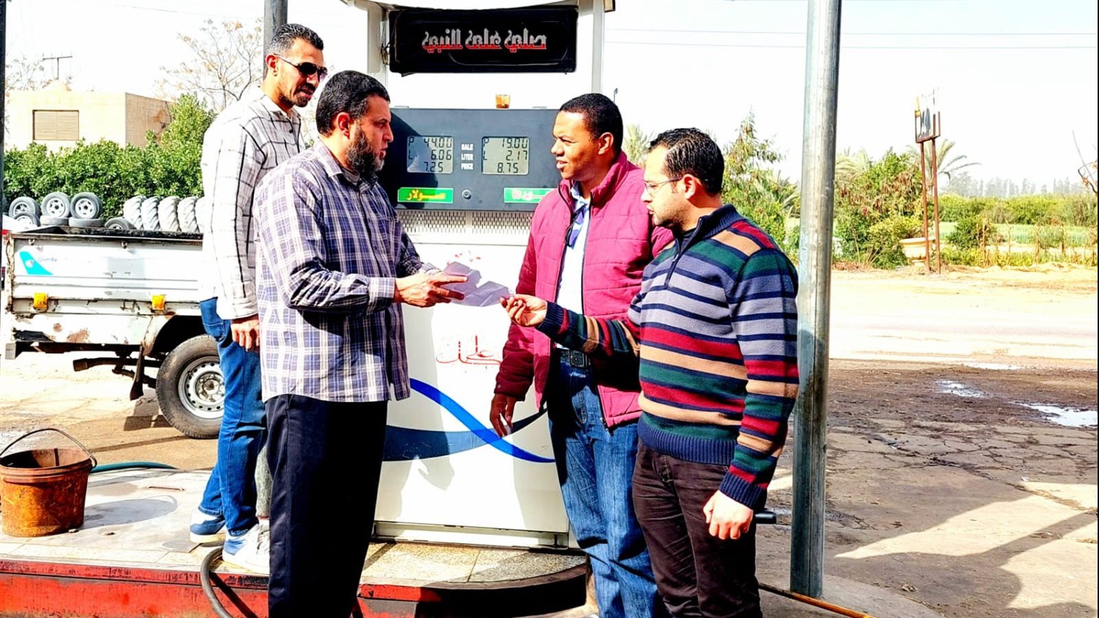 ضبط  3000 لتر سولار لإعادة بيعهم في السوق السوداء بالبحيرة
