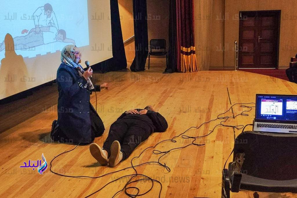 جوالة تربية نوعية عين شمس تنظم دورة الأسعافات الأولية4
