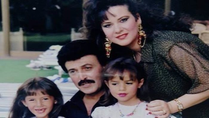 سمير غانم و أسرته 