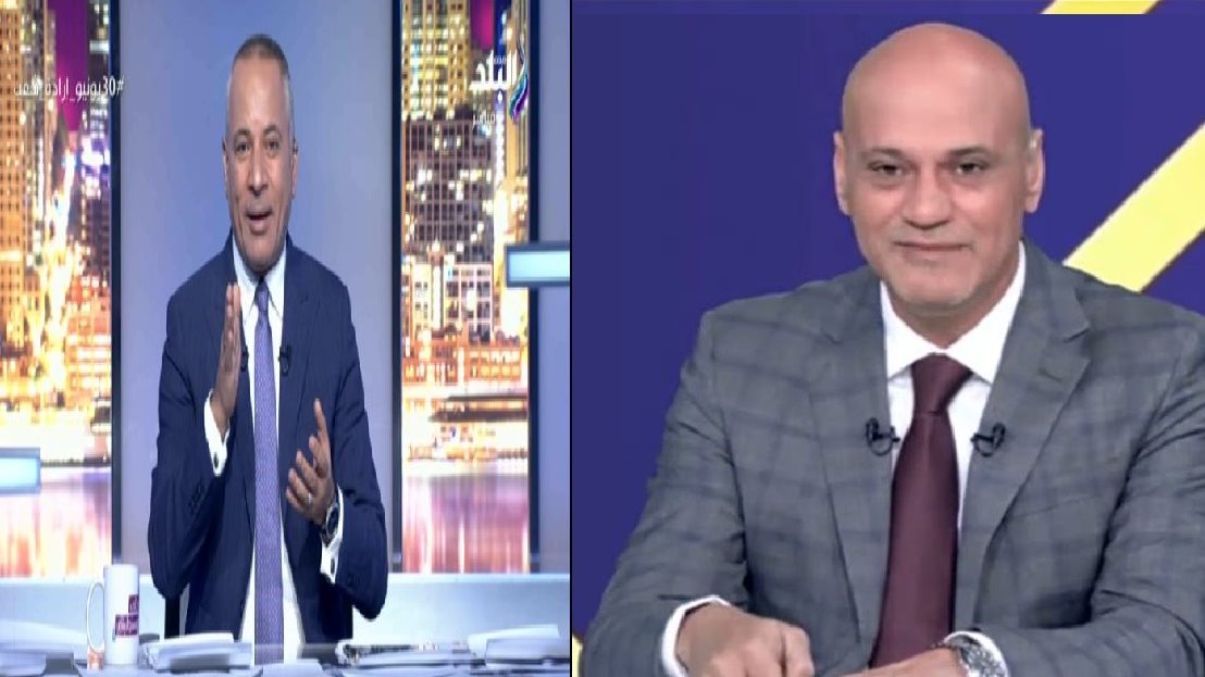 أحمد موسى و خالد ميري