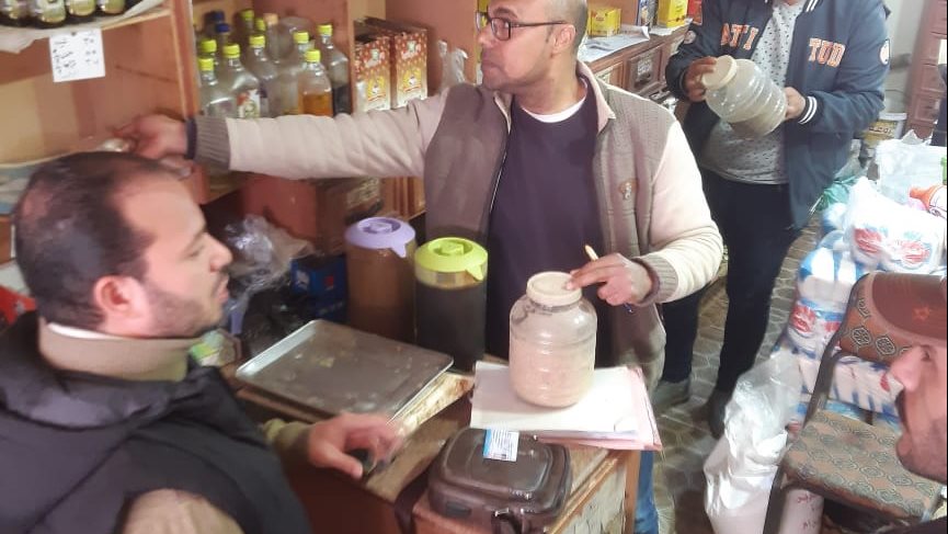 تحرير 20 محضر متنوع خلال حملة رقابية بالبحيرة