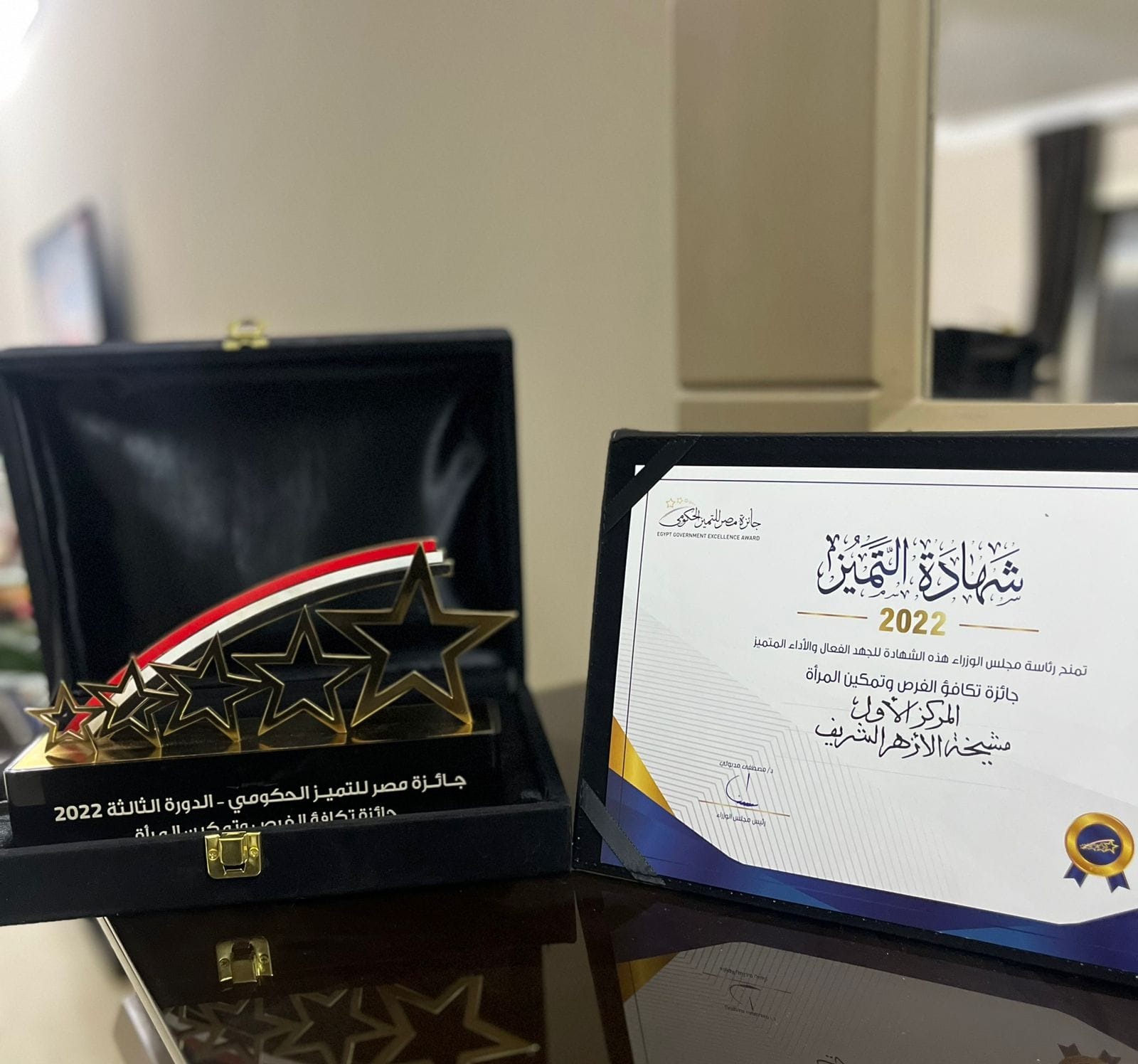 جائزة التميز لمشيخة الأزهر 