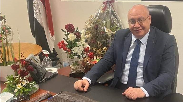 الدكتور ماجد موسي رئيش الإدارة المركزية لجمارك مطار القاهرة
