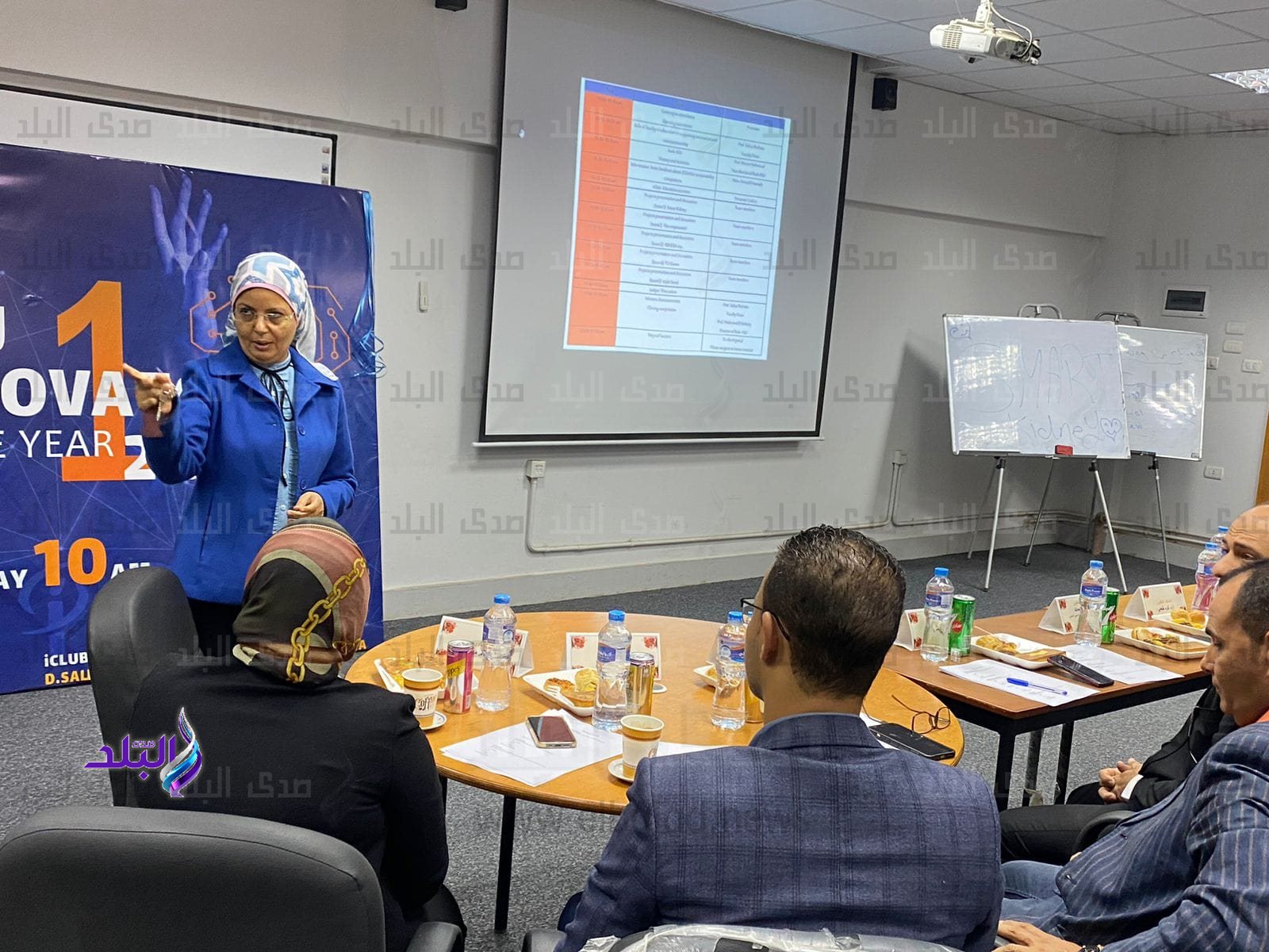 الفاعليات النهائية لمسابقة تربية تبتكر فى نسختها الأولى بجامعة عين شمس5