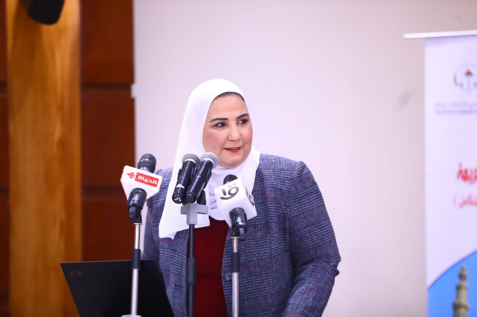 وزيرة التضامن 