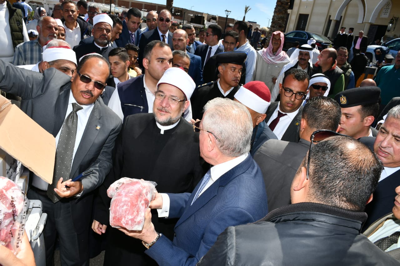وزير الأوقاف ومحافظ جنوب سيناء 