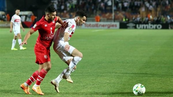 مباراة الزمالك وشباب بلوزداد 