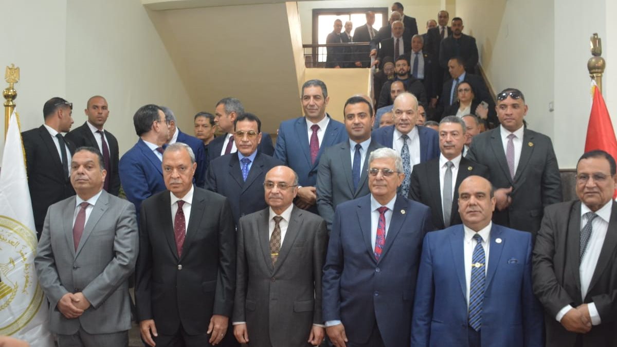 افتتاح مجمع النيابات الإدارية 