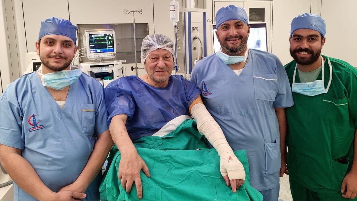 الفنان محمد الحلو من المستشفى