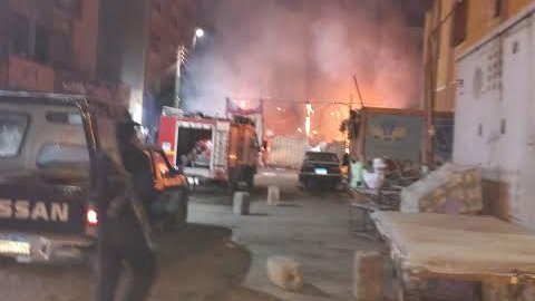 إخماد 3 حرائق بالمنيا 