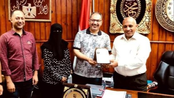 تعليم مطروح خلال التكريم