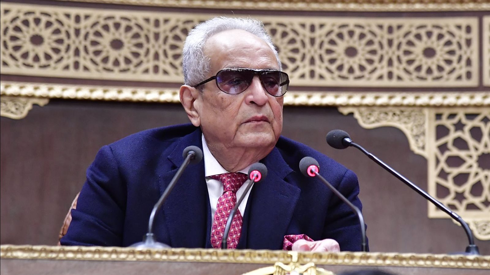 المستشار بهاء ابوشقة وكيل أول مجلس الشيوخ 