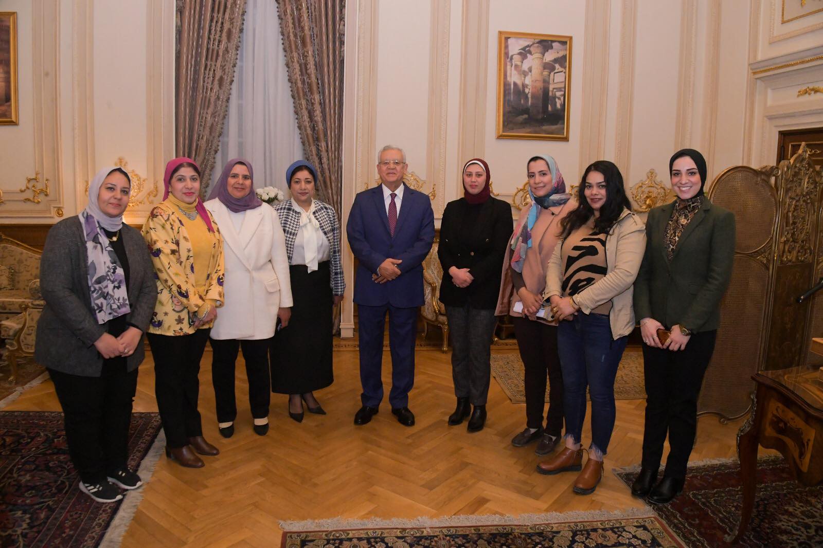 المستشار الدكتور حنفي جبالي رئيس مجلس النواب 