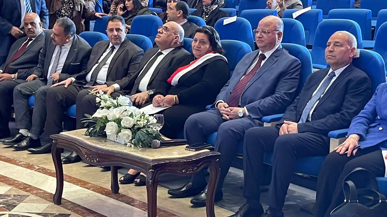 محافظ القاهرة خلال الاحتفالية
