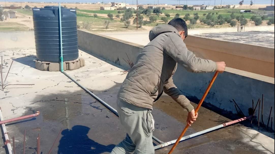 تصريف مياه الأمطار من أسطح المساجد 