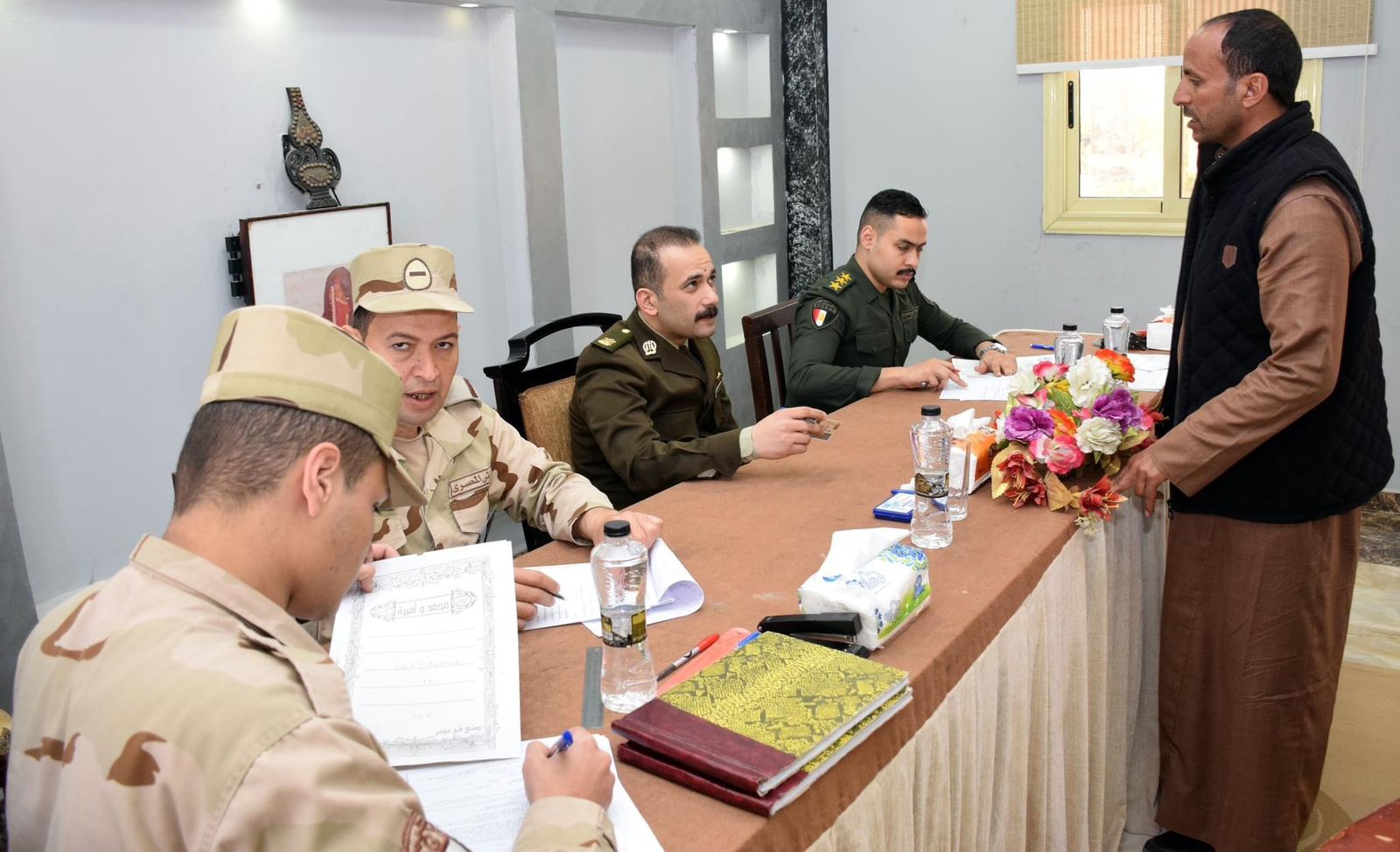 دفع عدد من اللجان التجنيدية للمحافظات الحدودية