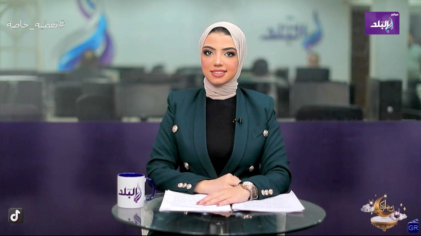 مذيعة صدى البلد تسنيم خيري