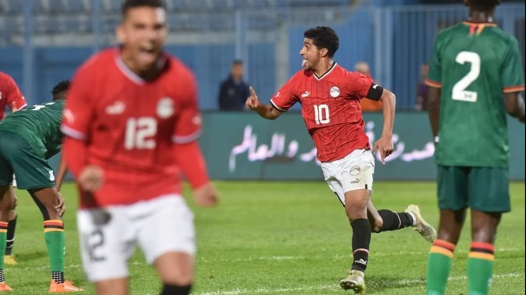 مباراة المنتخب الأولمبي وزامبيا 