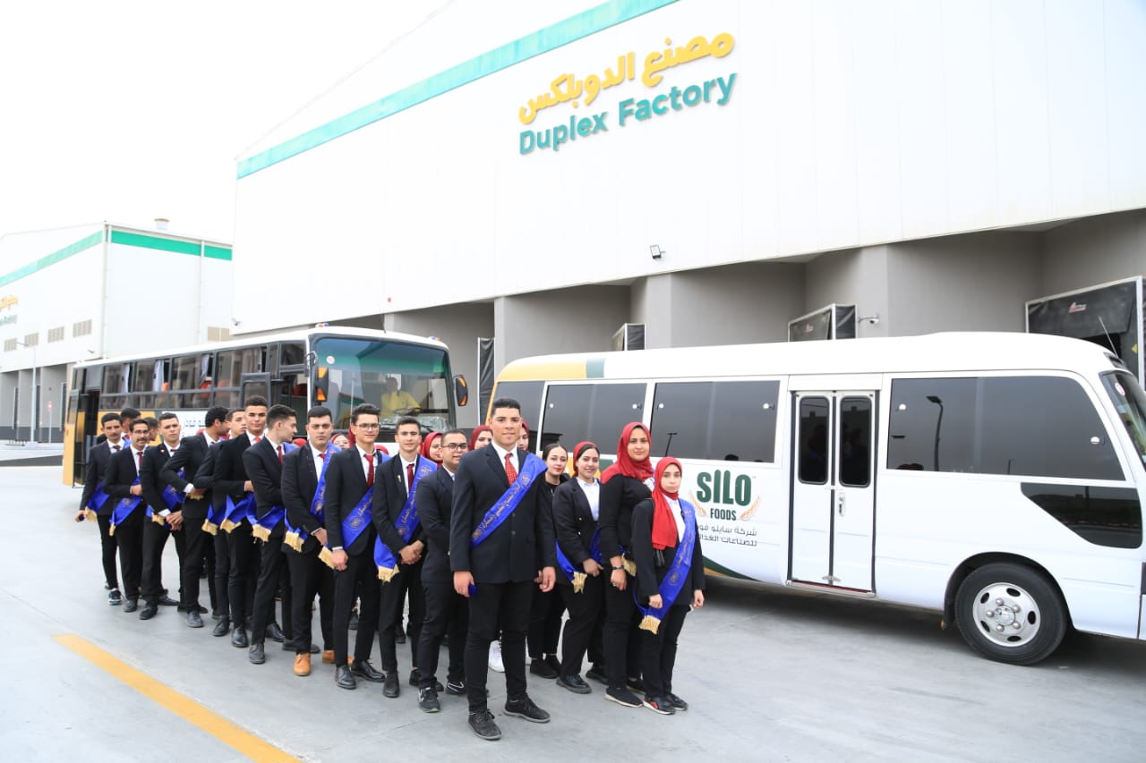 زيارة طلاب جامعتي المنصورة والزقازيق لسايلو فودز