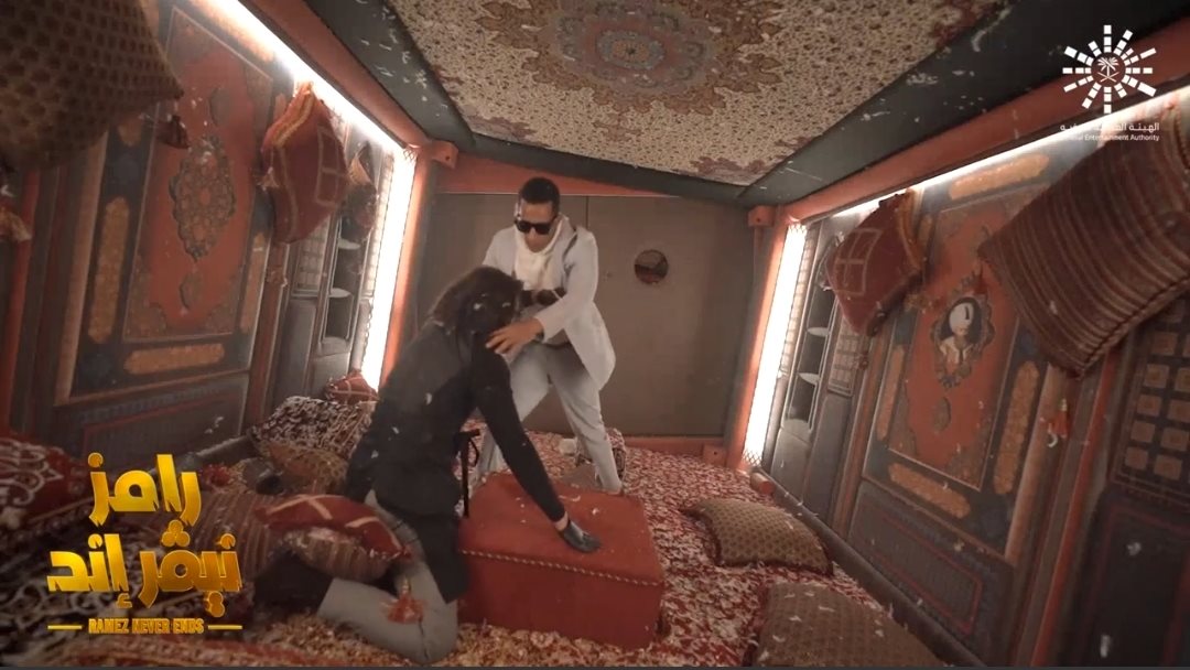 محمد رمضان و رامز جلال 