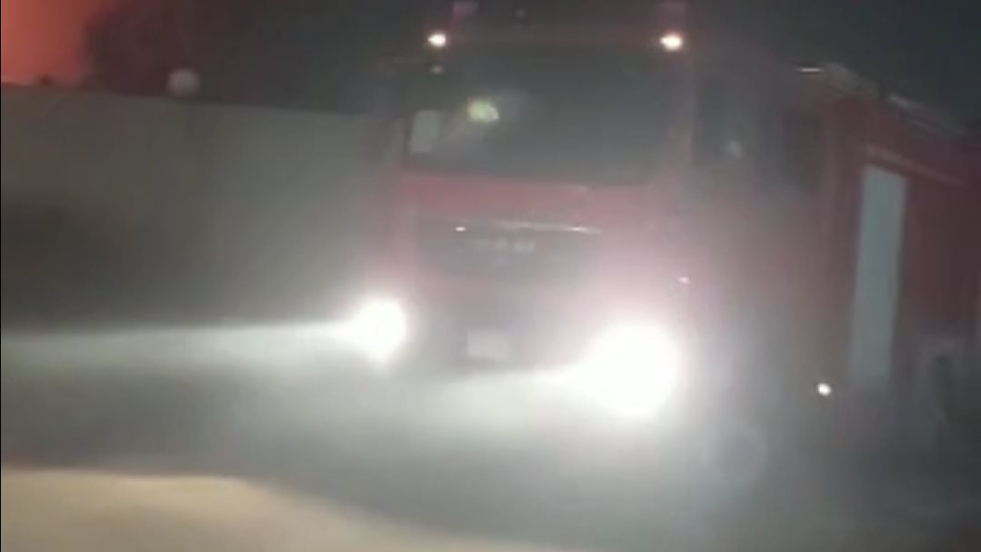 نشوب حريق 