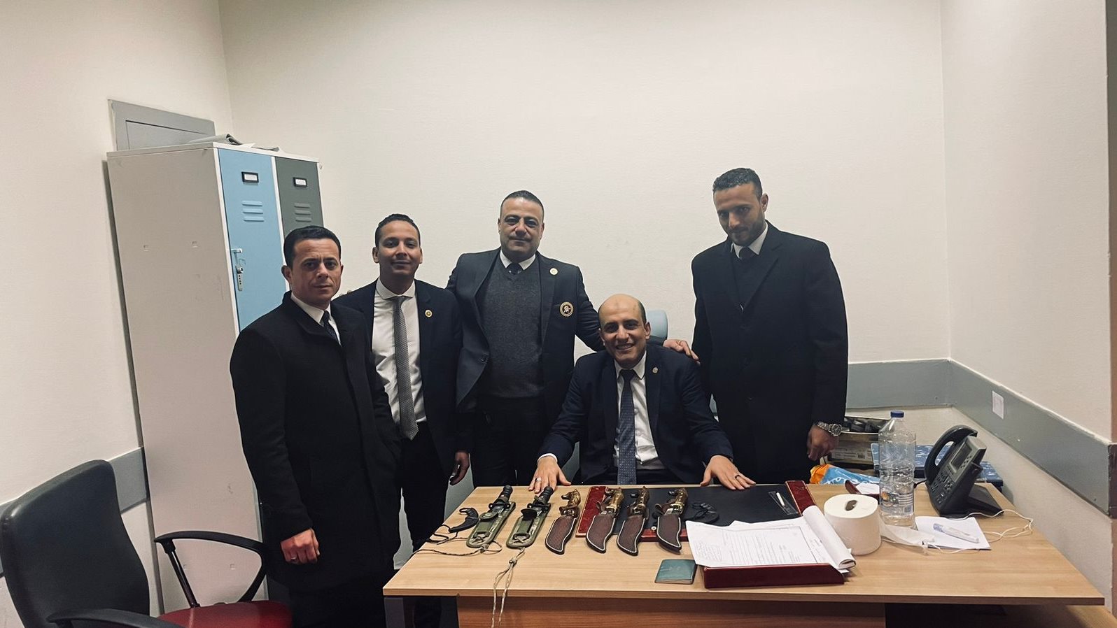 صورة من الضبطية 