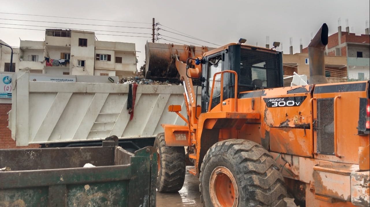 رفع القمامة بمطروح