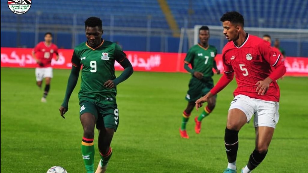 مباراة المنتخب الأولمبي وزامبيا 