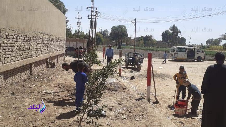 معسكر خدمة عامة  بمحيط مركز شباب  الصعايدة 