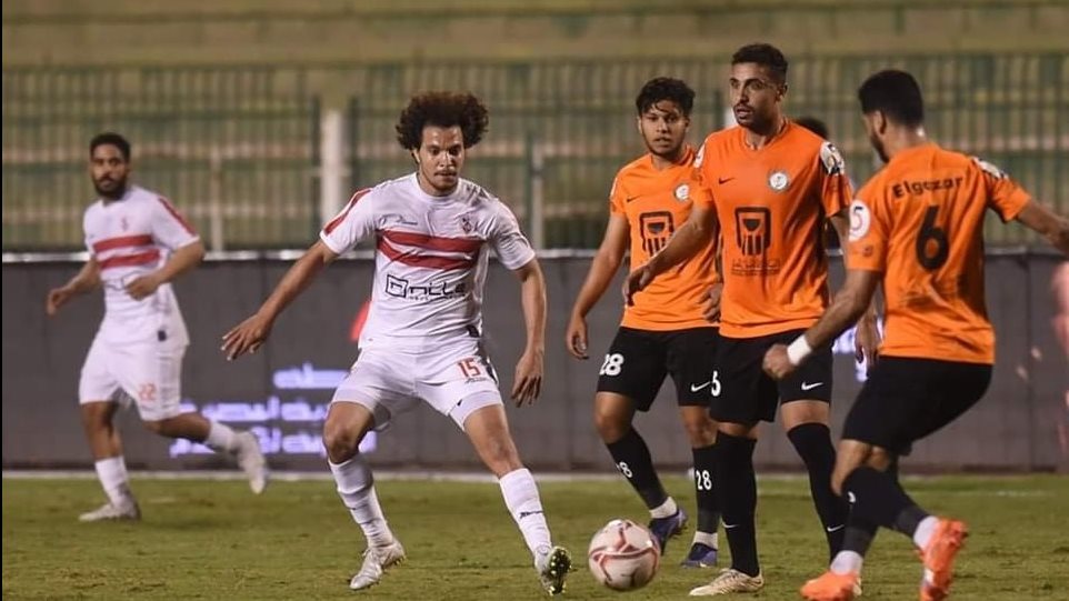 مباراة الزمالك والبنك الأهلي 