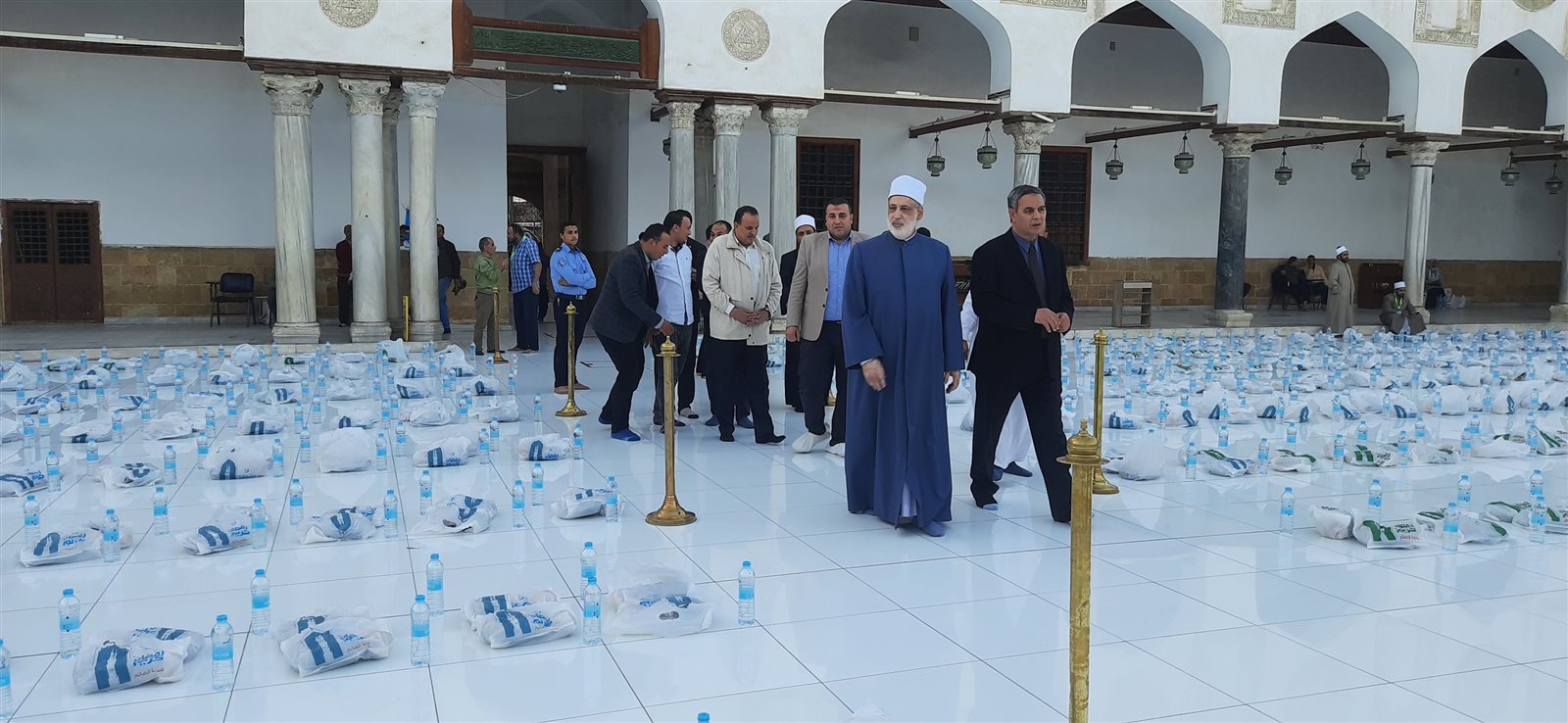 الإفطار الجماعي في الجامع الأزهر
