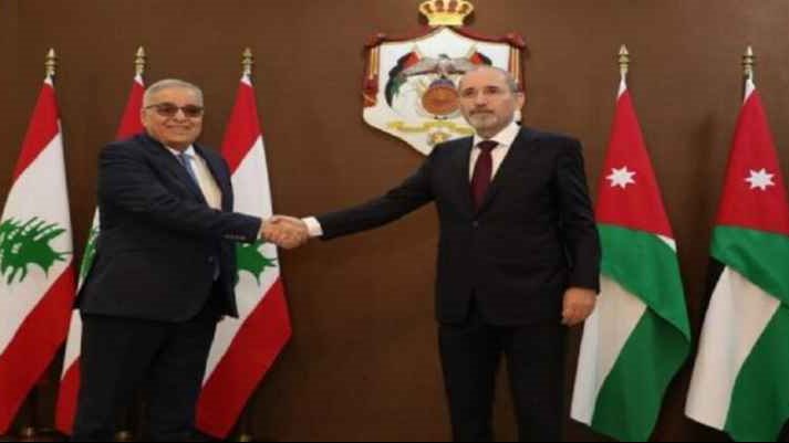 وزيرا خارجية لبنان والأردن 