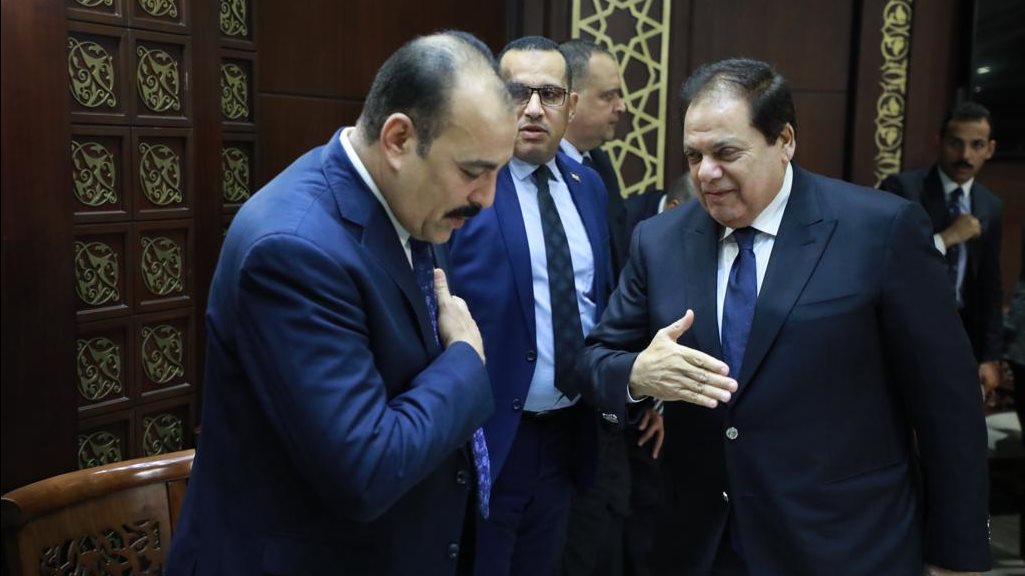 النائب محمد أبو العينين يقدم العزاء في اللواء أبوالوفا رشوان